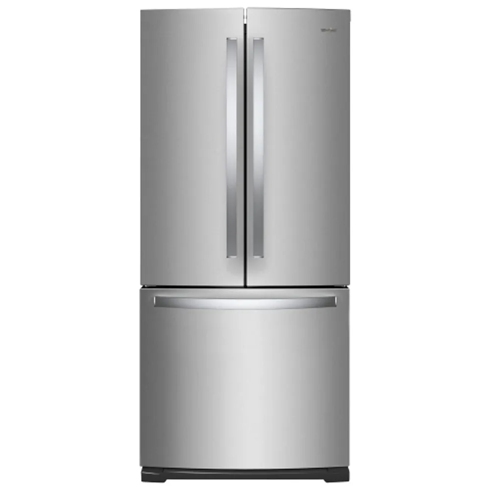 Whirlpool 30" 19.7 Cu. Ft. French Door Refrigerator with LED Lighting (WRF560SFHZ) - Stainless Steel