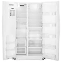 Whirlpool 36" 28.5 Cu. Ft. Side-By-Side Refrigerator w/ Ice Dispenser (WRS588FIHW) - White