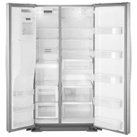 Whirlpool 36" 28.5 Cu. Ft. Side-By-Side Refrigerator w/ Ice Dispenser (WRS588FIHZ) - Stainless Steel