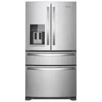 Whirlpool 36" 4-Door French Door Refrigerator w/ Ice & Water Dispenser (WRX735SDHZ) -Stainless Steel