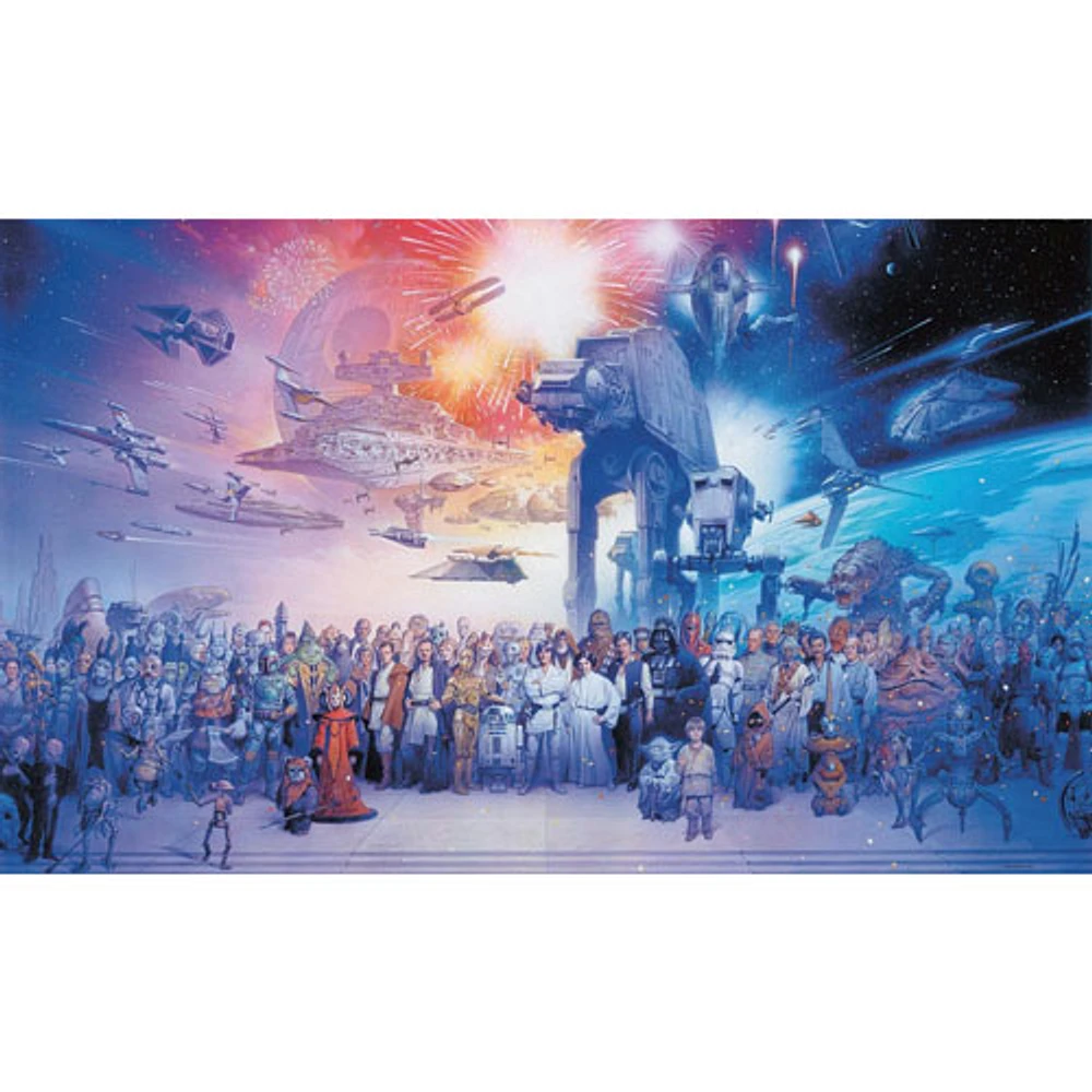 RoomMates Star Wars Cast 6' x 10.5' Wallpaper Mural