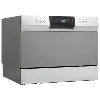 Danby 22" 54dB Portable Dishwasher with Stainless Steel Tub (DDW631SDB) - Stainless Steel/Silver