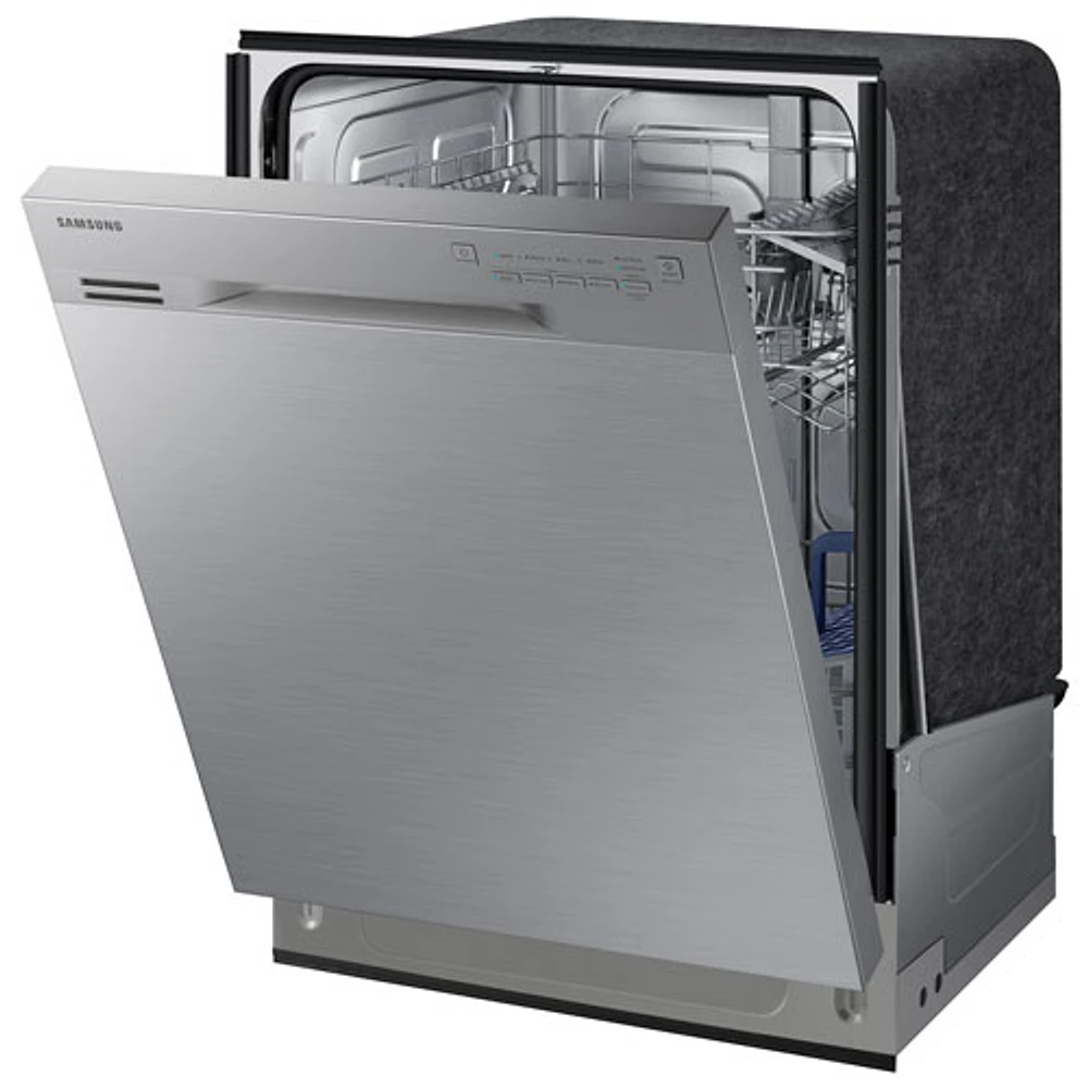 Samsung 24" 50 dB Tall Tub Built-In Dishwasher w/ Stainless Steel Tub (DW80J3020US) -Stainless Steel - Scratch & Dent