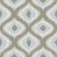 A-Street Prints Geometrie Abra Ogee Wallpaper - Grey