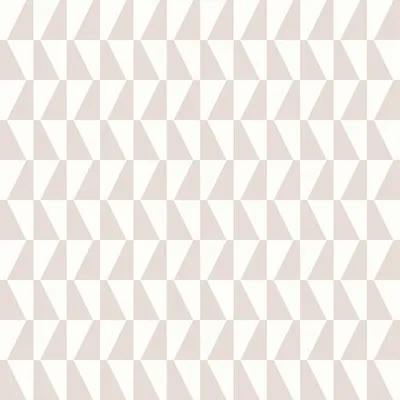 Wall Vision Scandinavian Designers II Trapez Geometric Wallpaper - Blush