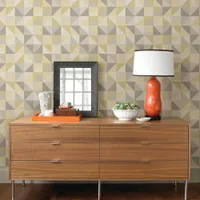 A-Street Prints Geometrie Puzzle Geometric Wallpaper