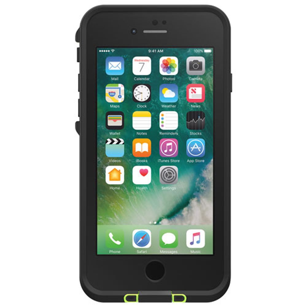 Lifeproof FRĒ Fitted Hard Shell Case for iPhone SE (3rd/2nd Gen)/8/7 - Black