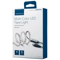 Insignia 4' RGB Multi-Colour Dimmable LED Strip Light - Only at Best Buy