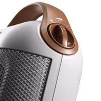 De'Longhi Capsule Ceramic Heater - 7.5" - White
