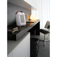 De'Longhi Capsule Ceramic Heater - 7.5" - White