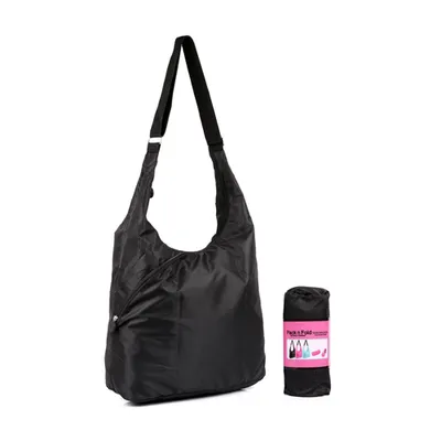 Pack n Fold Foldable Lightweight Water-resistant Hobo Bag