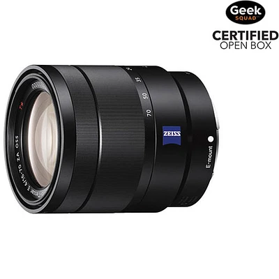 Open Box - Sony E-Mount APS-C ZEISS Vario-Tessar T 16-70mm f/4 OSS Wide Telephoto Zoom Lens