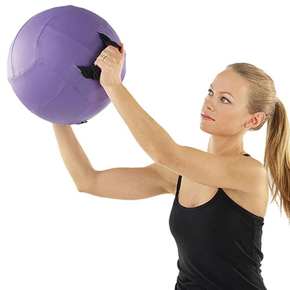 Merrithew Twist Medicine Ball with Pump - 6lb - Purple