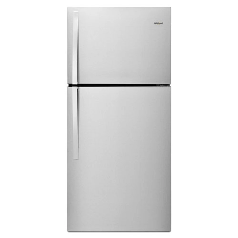 Whirlpool 30" 19.1 Cu. Ft. Top Freezer Refrigerator (WRT519SZDG) - Stainless Steel