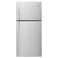 Whirlpool 30" 19.1 Cu. Ft. Top Freezer Refrigerator (WRT519SZDG) - Stainless Steel