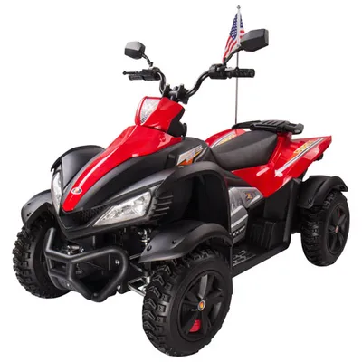 Kool Karz ATV Ride-On Toy - Red