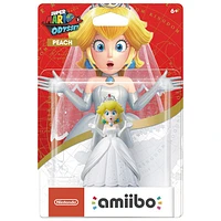 Peach en tenue de mariage Super Mario Odyssey d'amiibo