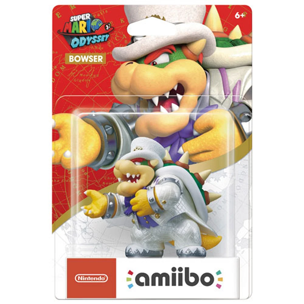 Bowser en tenue de mariage Super Mario Odyssey d'amiibo