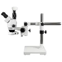Walter Products 7x - 45x Trinocular Stereo Microscope with Built-In Camera (WP-3F-IFR07-5N)