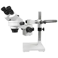 Walter Products 3.5x - 90x Trinocular Stereo Microscope with Built-in Camera (WP-3FZ-IFR07-5N)