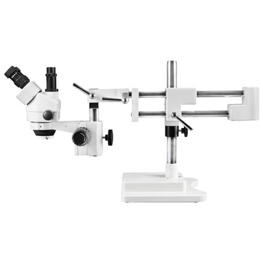 Walter Products 7x - 45x Trinocular Stereo Microscope with 144-LED Ring Light (WP-5F-IFR07)