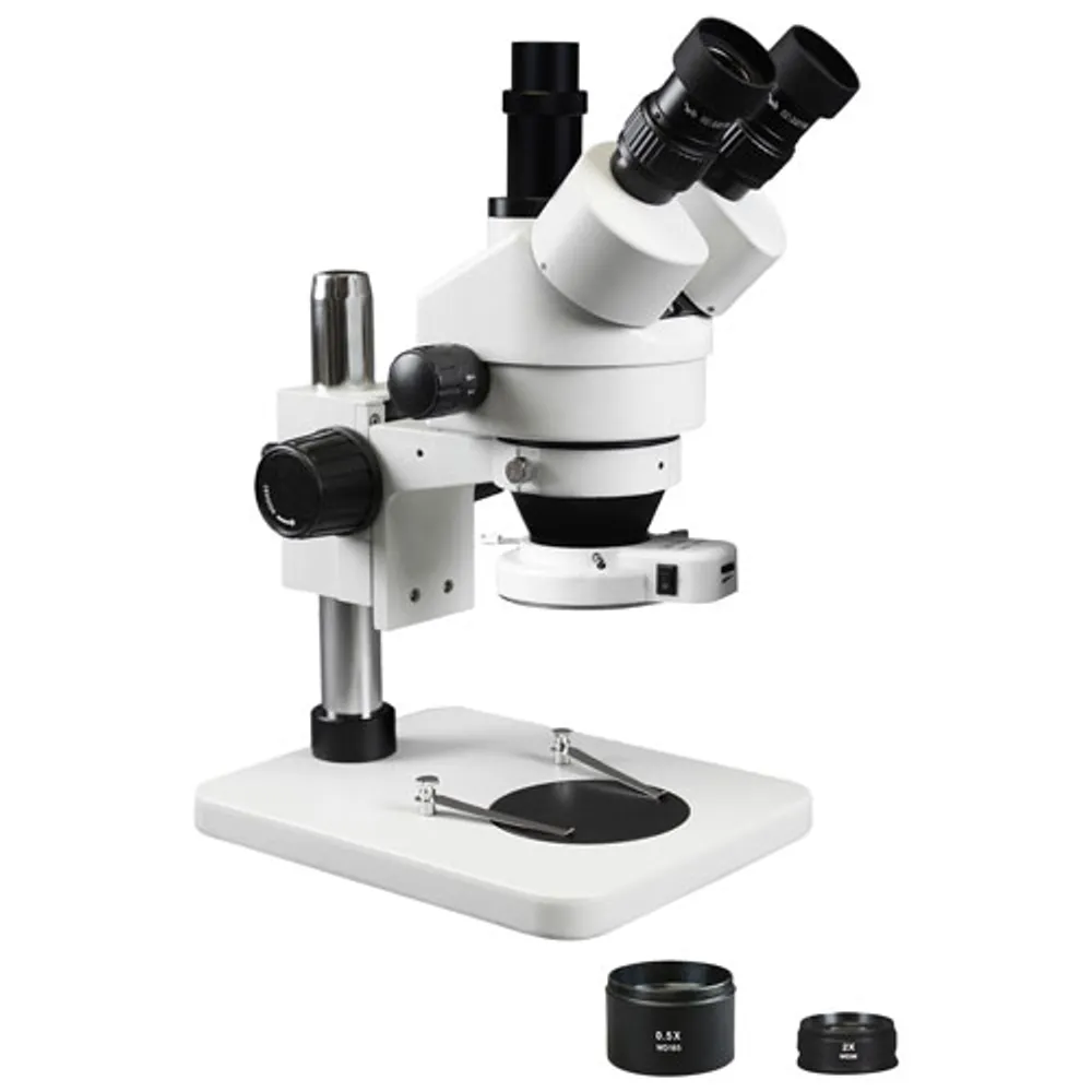 Walter Products 3.5x - 90x Trinocular Stereo Microscope (WP-1FZ-IFR07)