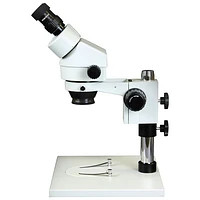 Walter Products 3.5 - 90x Binocular Stereo Microscope with LED Gooseneck Dual Light (WP-1AEZIHL20MS)