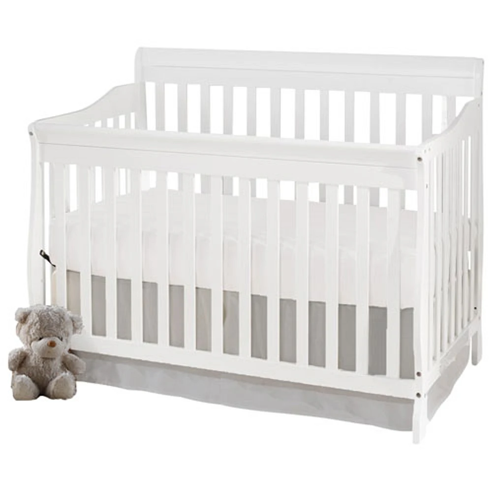 Berceau convertible 4-en-1 Dover de Concord Baby - Blanc