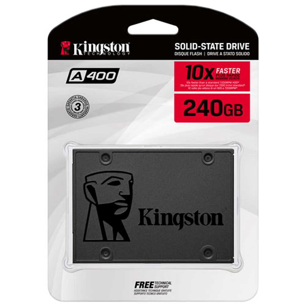 Kingston Technology 240GB SATA III Internal Solid State Drive (SA400S37/240G)