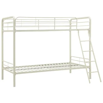 Transitional Bunk Bed - Twin - White