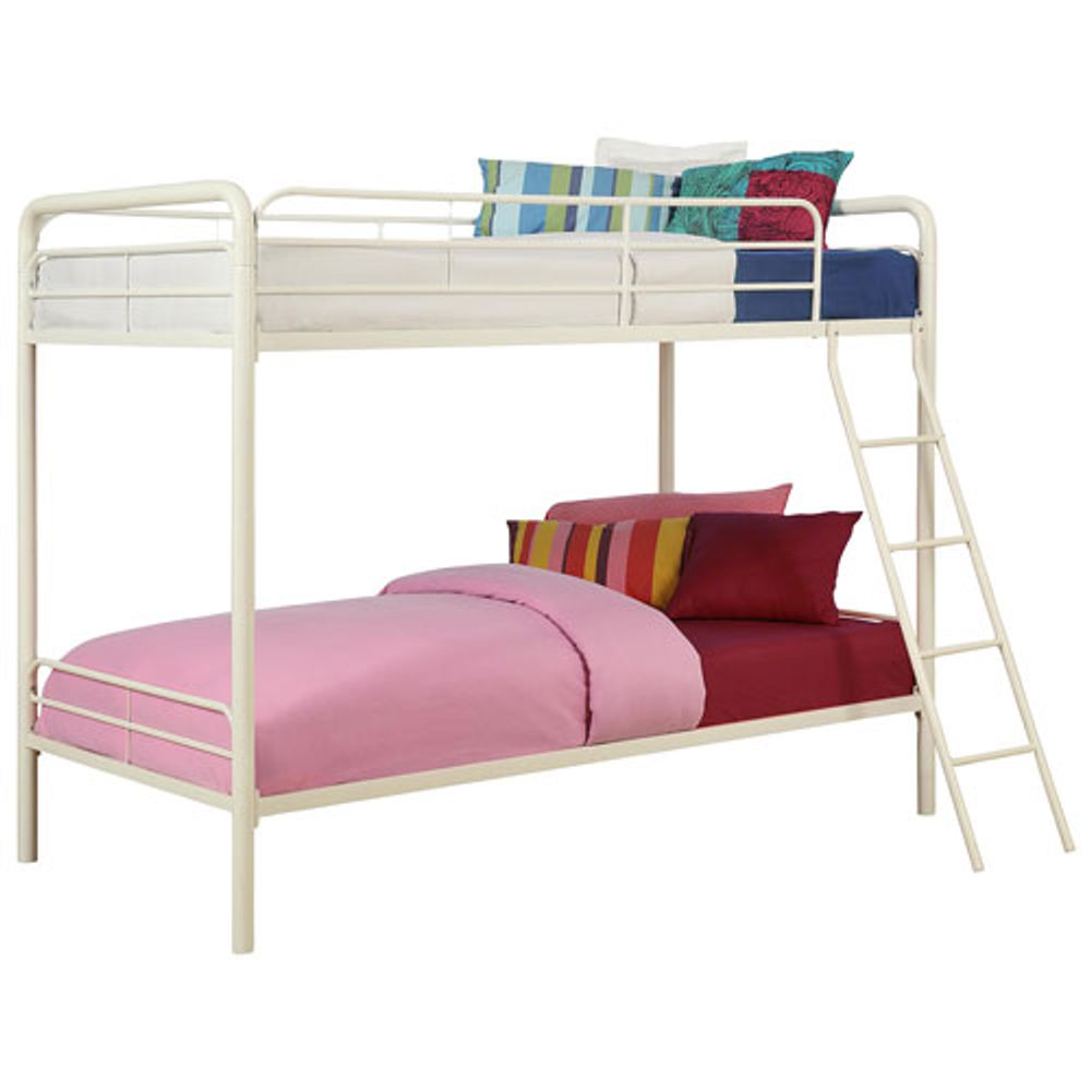 Transitional Bunk Bed - Twin - White