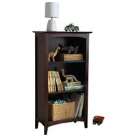 KidKraft Avalon 3-Shelf Bookcase - Espresso