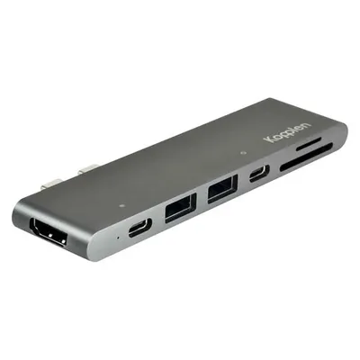 Concentrateur USB 3.0 de type C à 7 ports de Kopplen (HUB-C04SGR)