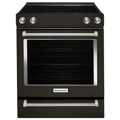 KitchenAid 30" True Convection Slide-In Smooth Top Electric Range - Open Box - Perfect Condition