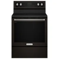 KitchenAid 30" True Convection Freestanding Smooth Top Electric Range - Open Box - Perfect Condition