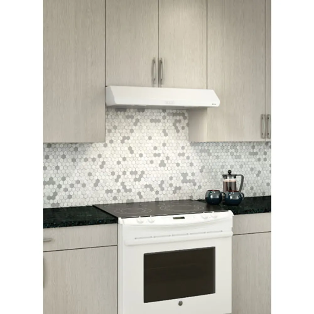 Broan 30" Under Cabinet Range Hood (BKDD130WW) - White