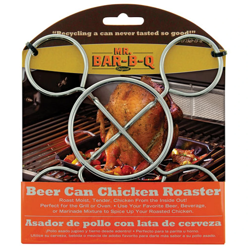 Mr. Bar B-Q Beer Can Chicken Roaster