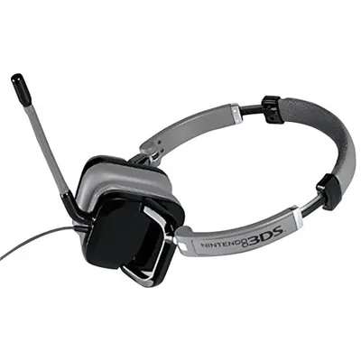 Casque de bavardage stéréo de Power A pour Nintendo 3DS - Noir