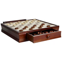 Jeu de dames et d'échecs en bois Prodigy