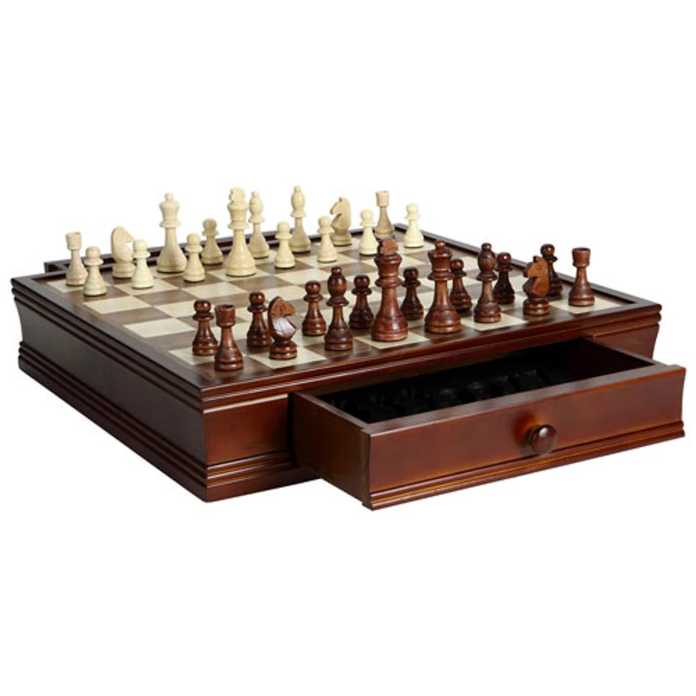 Jeu de dames et d'échecs en bois Prodigy
