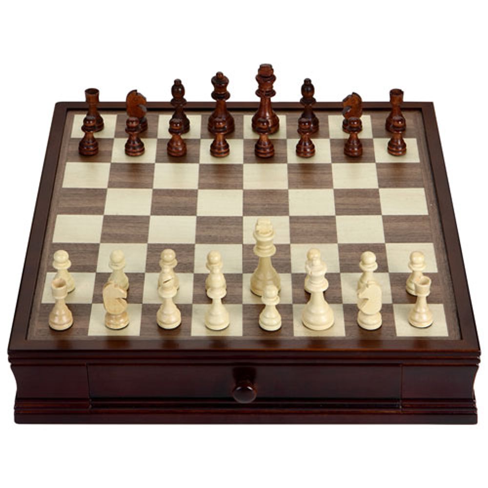 Prodigy Wood Chess and Checkers Set