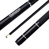 Queue de billard en fibre de verre de 58 po Conquest de Hathaway - Noir