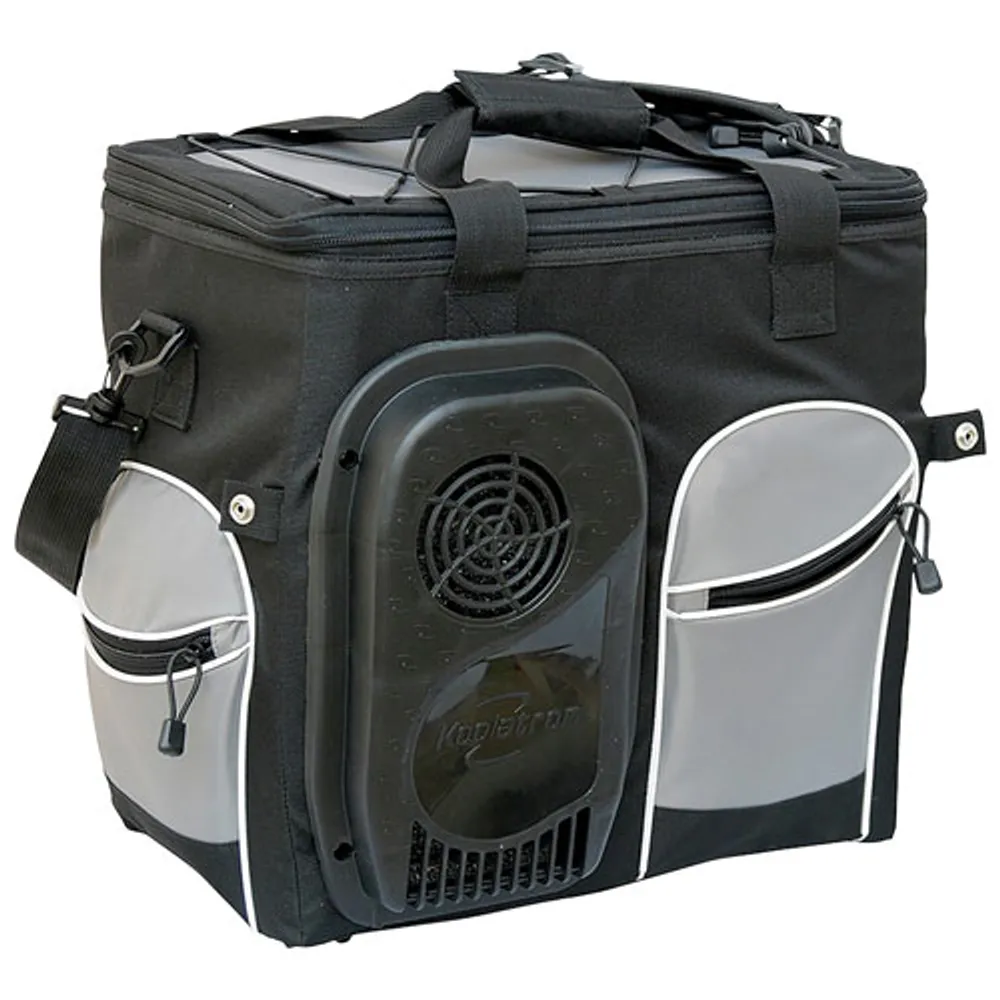 Koolatron 12V Electric Cooler Bag 25L (26 Qt) Collapsible - Grey/Black