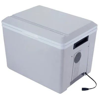 Koolatron 12V Electric Iceless portable travel Cooler/warmer - 34L - Gray/Red