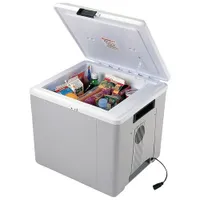 Koolatron 12V Electric Cooler/Warmer 27L (29 Qt) Two -Way Design - Grey