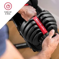 Haltères SelectTech 552 de Bowflex - Ensemble de 2 - Abonnement gratuit de 2 mois à JRNY*