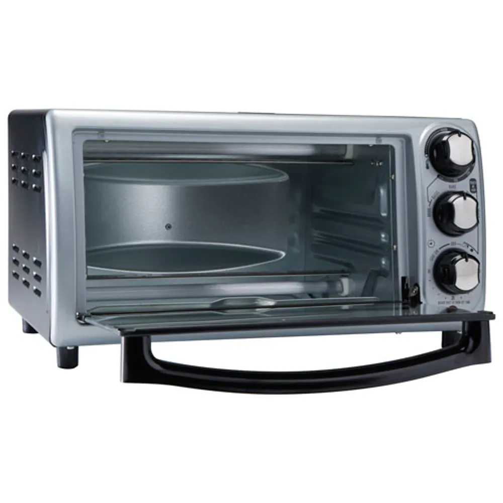 Hamilton Beach 4-Slice Toaster Oven - 0.39 cu.ft. - Black