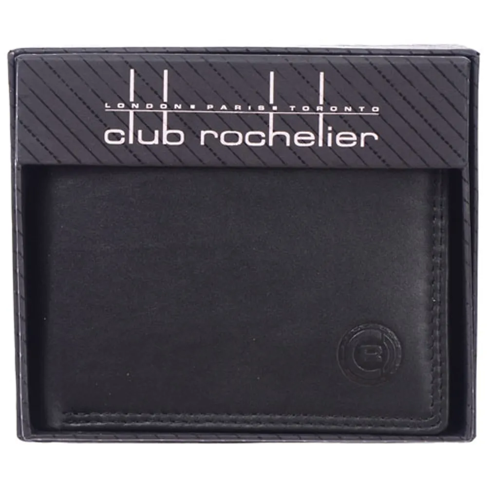 Club Rochelier Traditional Leather Bi-fold Wallet