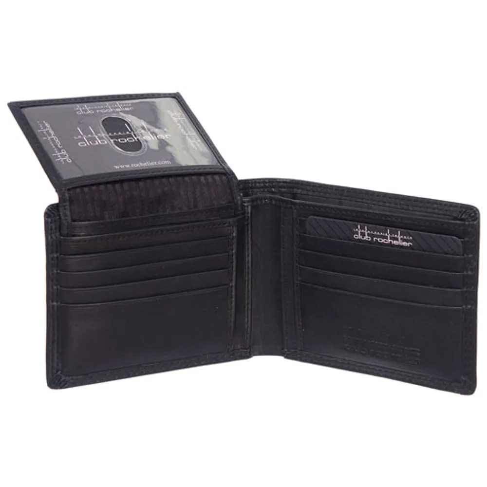 Club Rochelier Traditional Leather Bi-fold Wallet