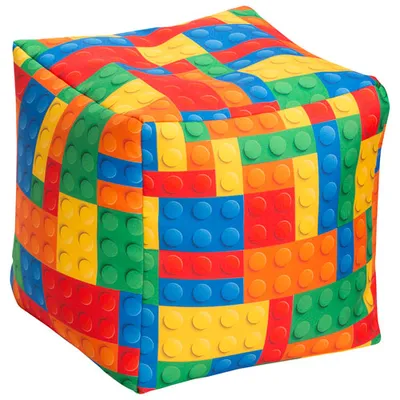 Cube Bricks Contemporary Bean Bag Chair